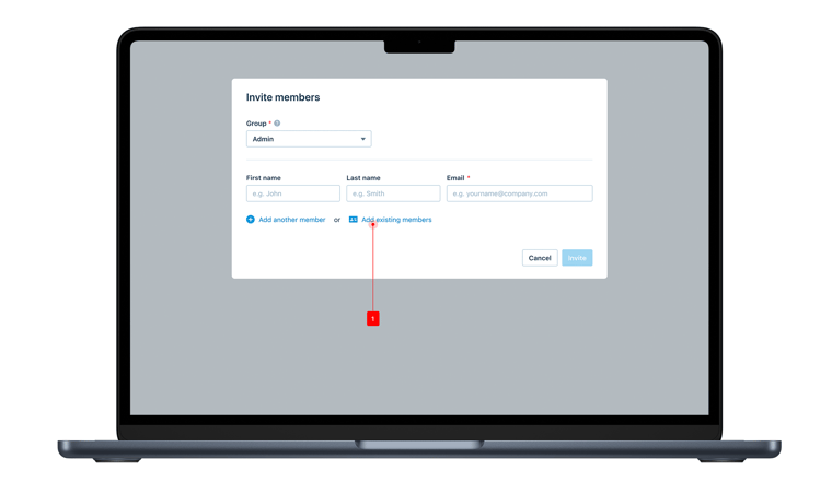 Ability to copy fund users from previous funds to new funds - Figure 1