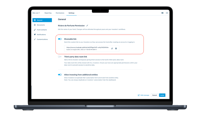 Investor Groups - From Sharable link or Public API