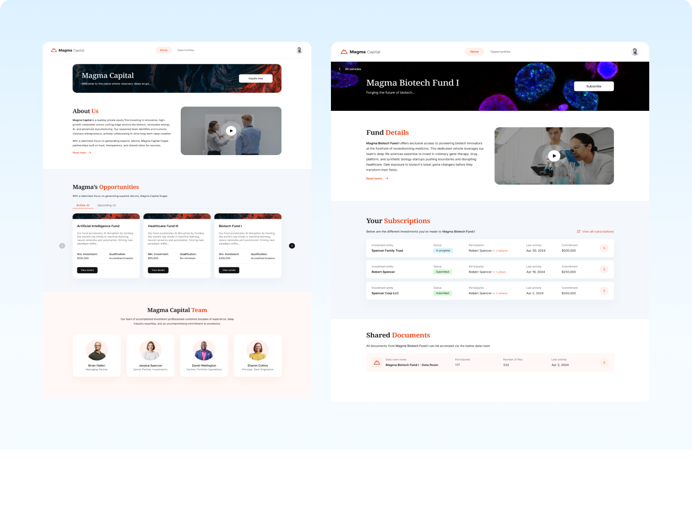 anduin investor portal