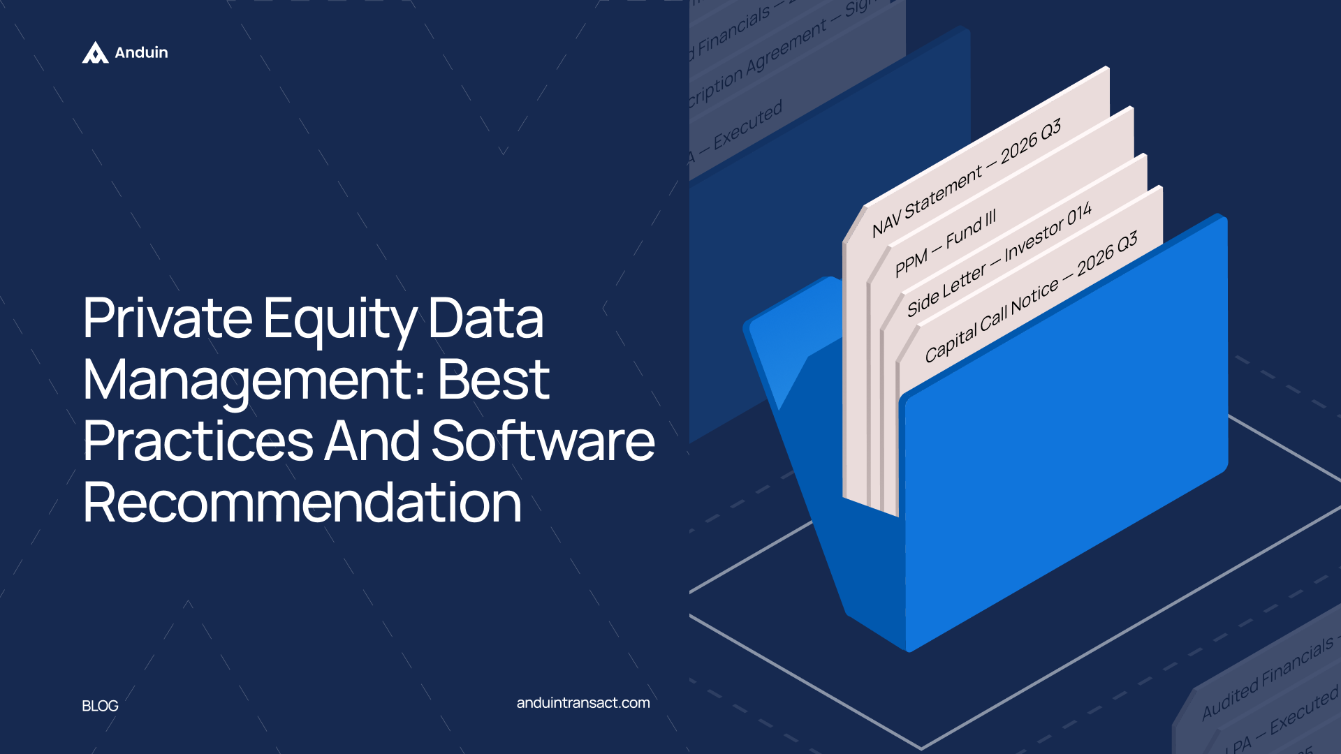 Blog banner_Private Equity Data Management_ Best Practices And Software Recommendation