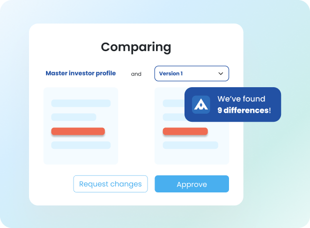 Compare documents to find differences